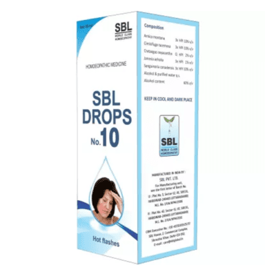 SBL Drops No 10 Hot flashes (30ml)