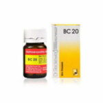Dr. Reckeweg Bio Combination No. 20 BC 20 Homeopathic Tablets 20gm