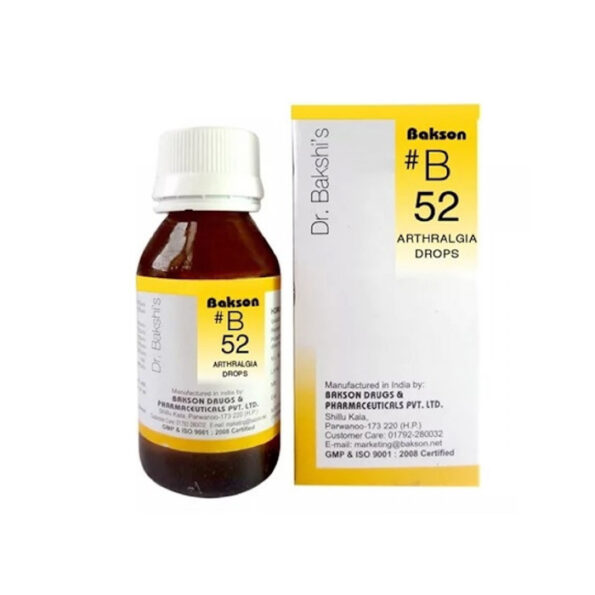 Bakson B52 Arthralgia Drops (30ml)