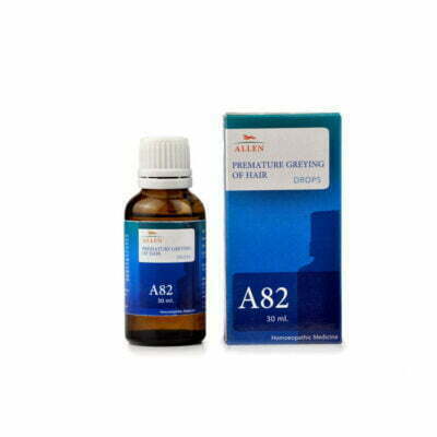 Allen A82 Premature Greying Of Hair Drops (30ml)