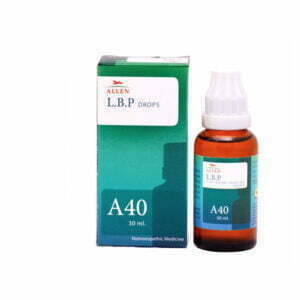 Allen A40 Low Blood Pressure (LBP) Drops