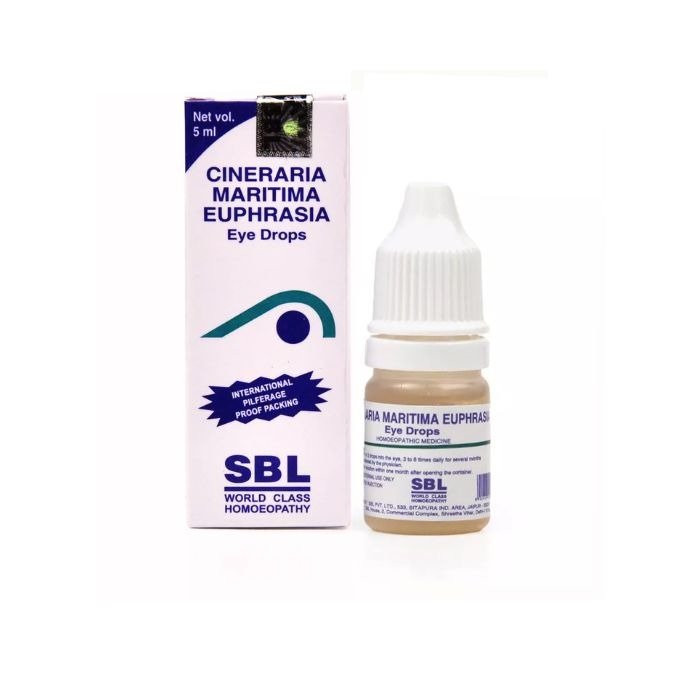 SBL Cineraria Maritima Euphrasia Eye Drops