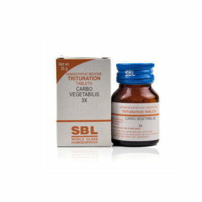 SBL Carbo Vegetabilis 3X (25g)