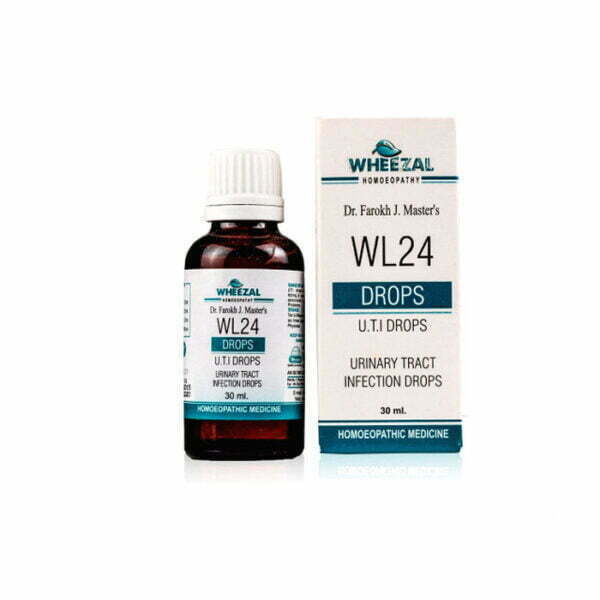 Wheezal WL-24 UTI Drops