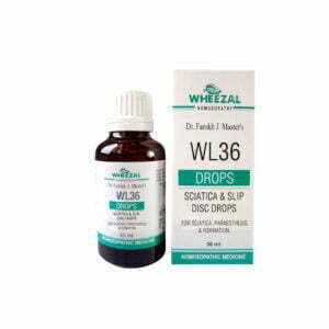 Wheezal WL-36 Sciatica And Slip Disc Drops