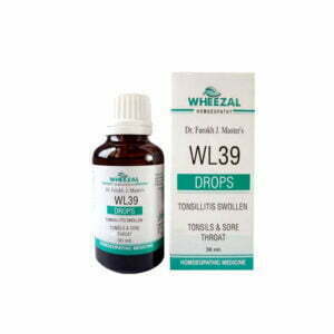 Wheezal WL-39 Tonsillitis Drops
