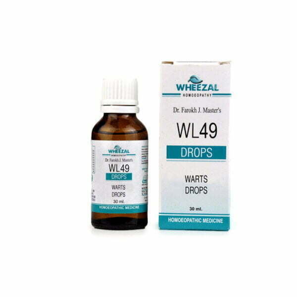 Wheezal WL-49 Warts Drops