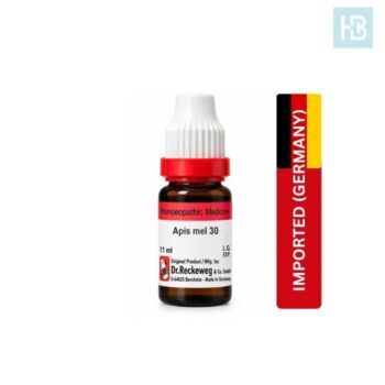 Dr Reckeweg Apis Mellifica 30 homeopathic dilution 11ml