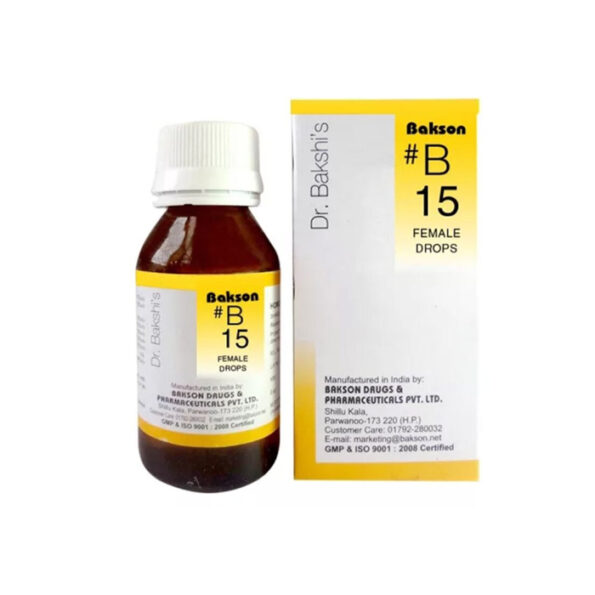 Bakson B15 Female Drop (30ml)