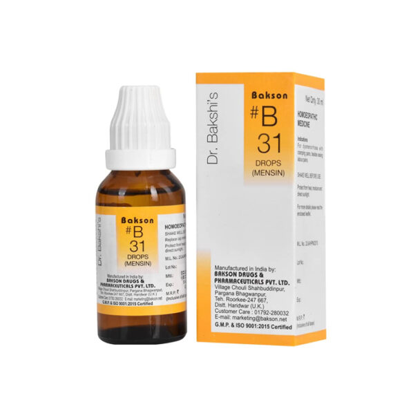 Bakson B31 Mensin Drop (30ml)