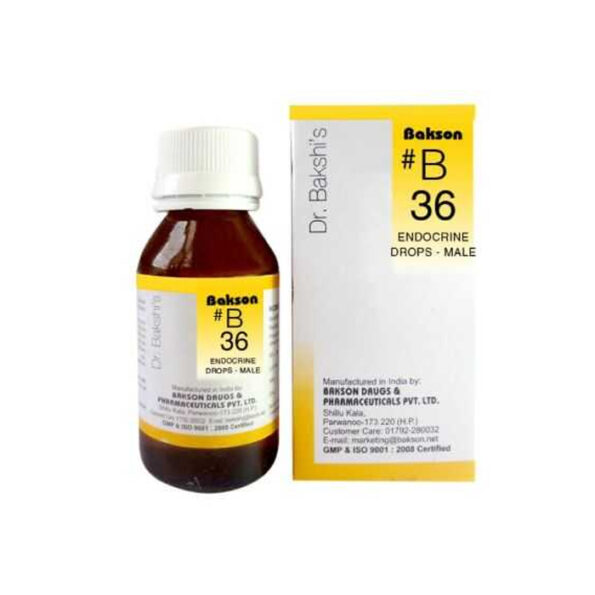 Bakson B36 Endocrine Male Drop (30ML)