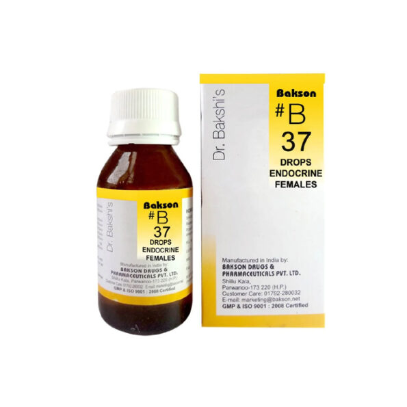 Bakson B37 Endocrine Female Drop (30ML)