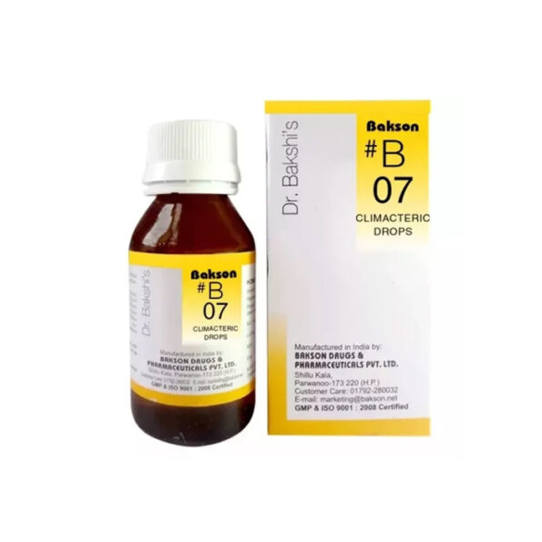 Bakson B07 Climacteric Drop-30ml