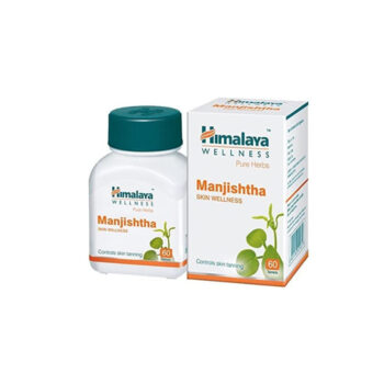 Himalaya Wellness Pure Herbs Manjishtha Skin Wellness Tablet (60 Tab)