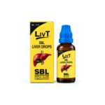 SBL LivT Liver Drops 30ml homoeopathic medicine bottle and box